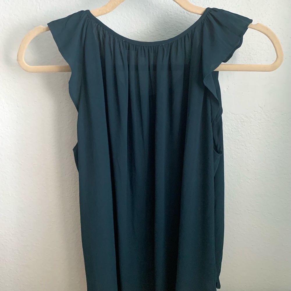 Loft Ruffled tank top - Picture 3 of 6
